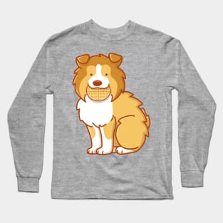 Sheltie and Waffle Long Sleeve T-Shirt